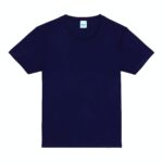 LADIES COOL T OXFORD NAVY , with your own design DTG printed on the front.